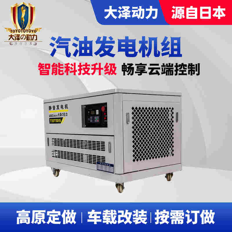 大泽12kw水冷汽油发电机厂家