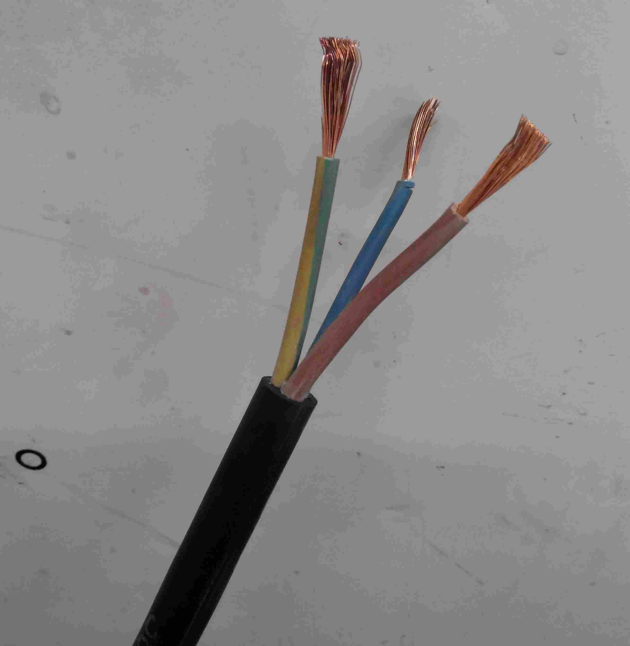 矿用阻燃电源线MYQ3*1.5