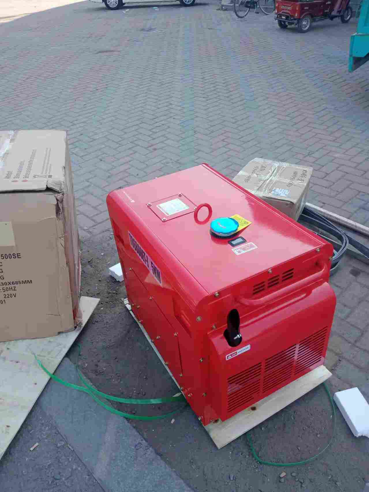 遥控启动6千瓦柴油发电机