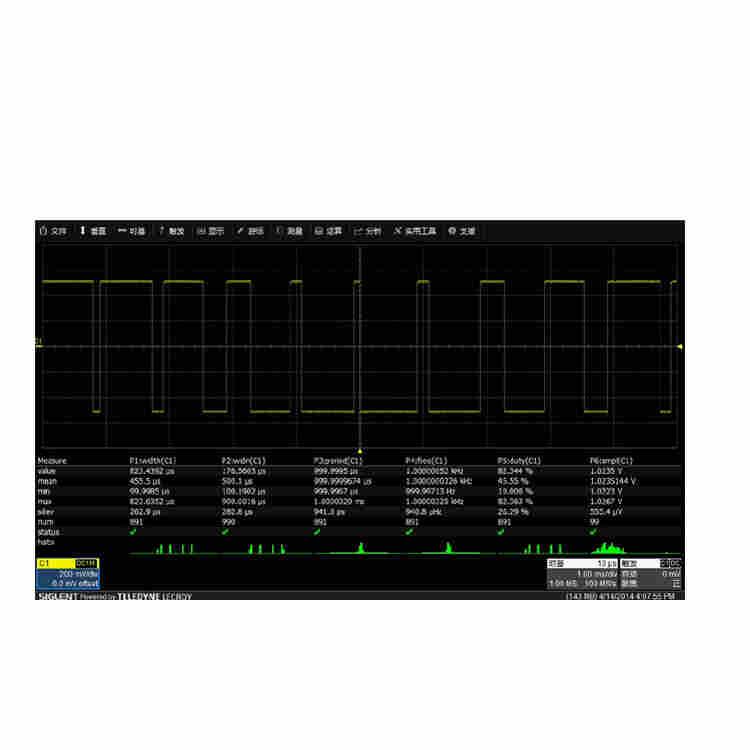 500 MHz带宽鼎阳示波器