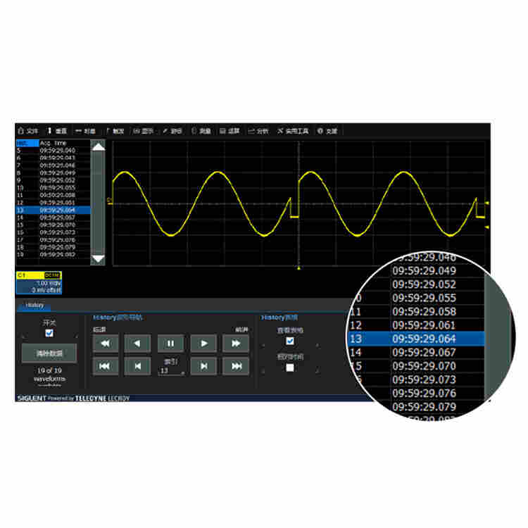 500 MHz带宽鼎阳示波器