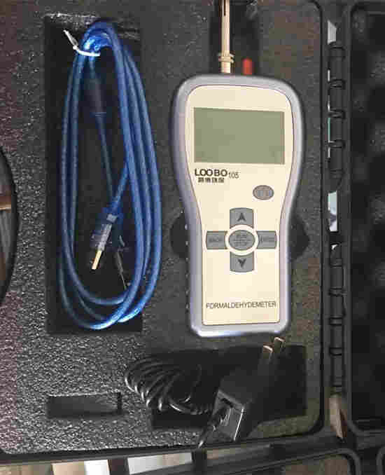 105高精度手持甲醛测试仪0-10ppm检测范围