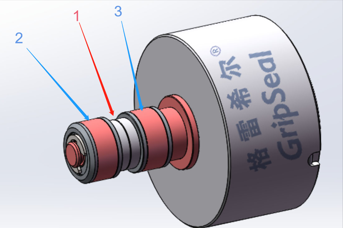 焊缝检测快速接头3D图