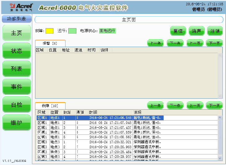 电气火灾监控系统在中山西路888号的应用