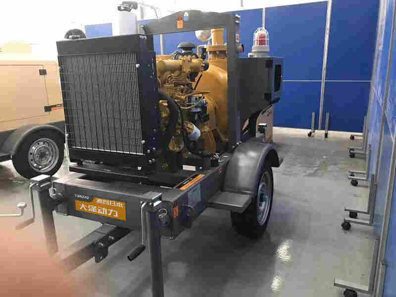移动式1500立方柴油水泵大泽动力