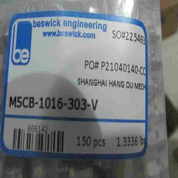 MHT-3332 BESWICK止回閥