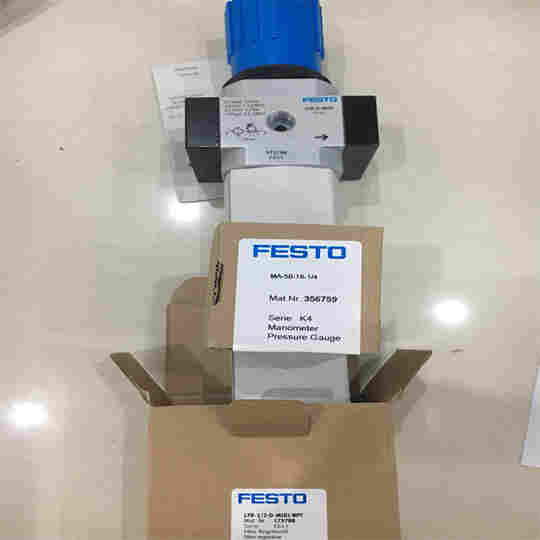 FESTO费斯托气源处理装置组合工作数据