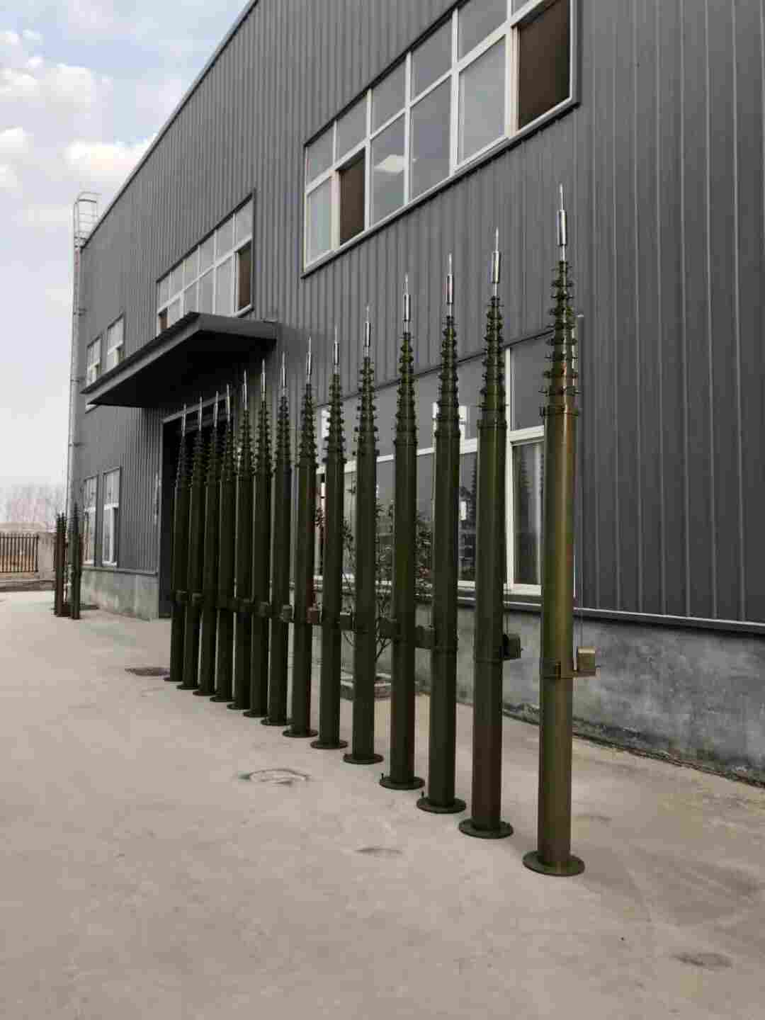 车载监控云台升降杆 应急通信天线升降杆