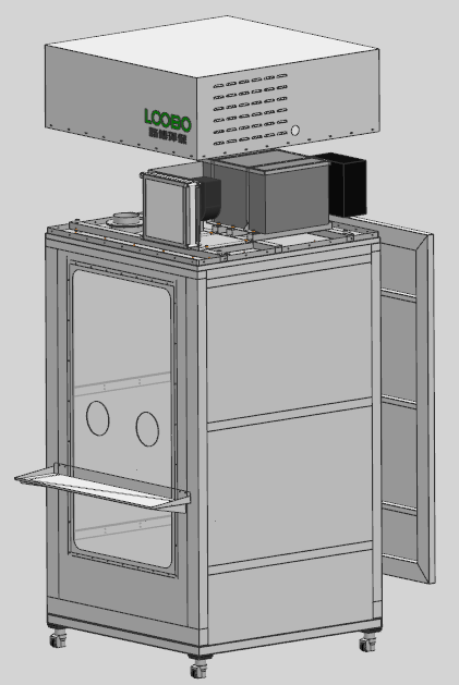 青岛路博LB-3315移动式核酸隔离箱