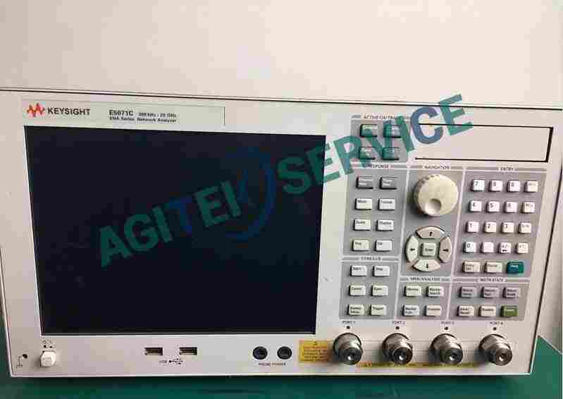 安捷伦网络分析仪E5071C输出功率差大维修