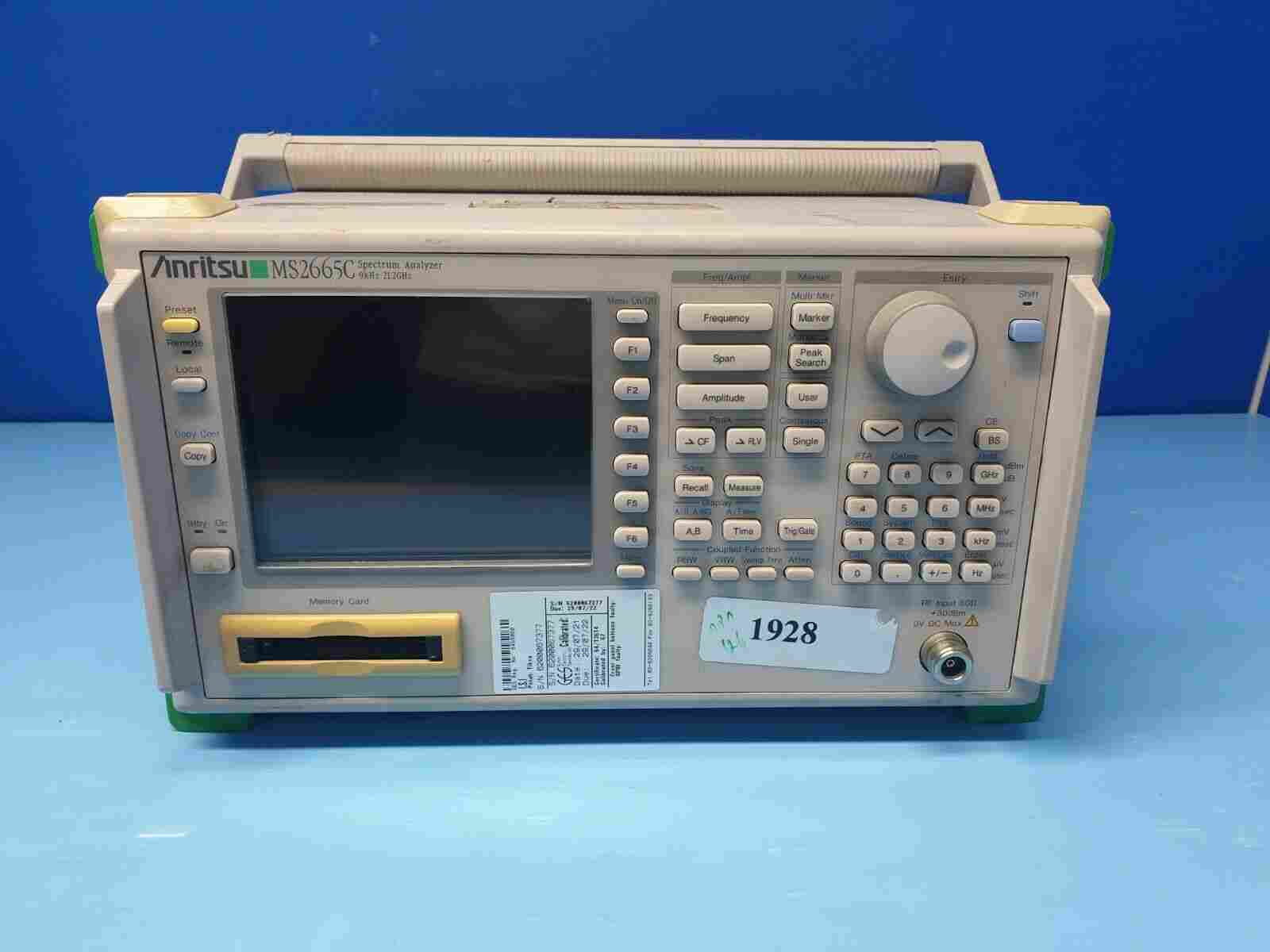 Anritsu MS2668C 安立MS2665C频谱分析仪