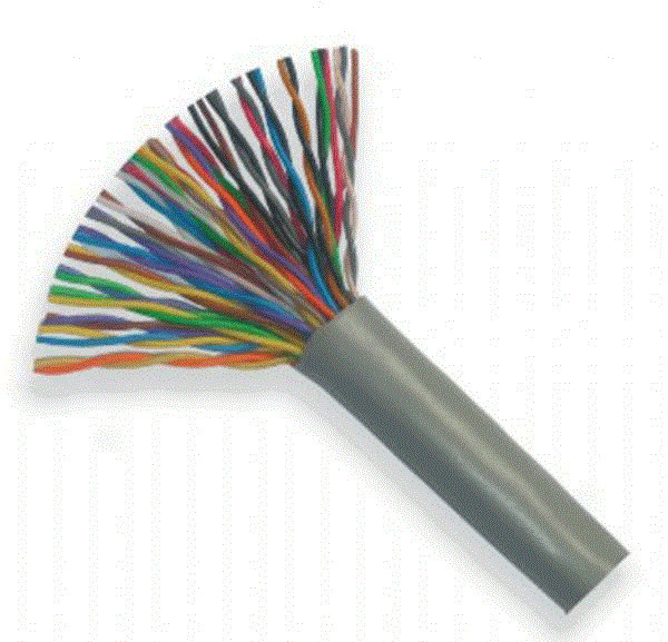 10对20对30对50对100对布线低烟无卤三类非屏蔽对绞电缆