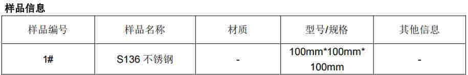 S136不锈钢洛氏硬度测试