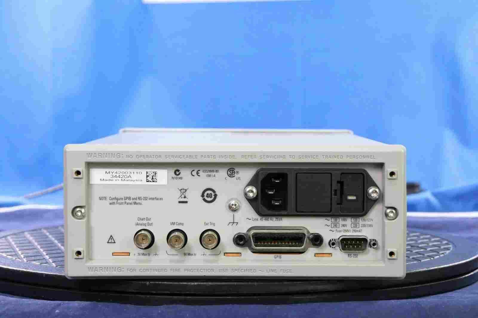 美国 安捷伦Agilent34420A 纳伏表