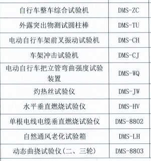 电动自行车全项检测方案DMS