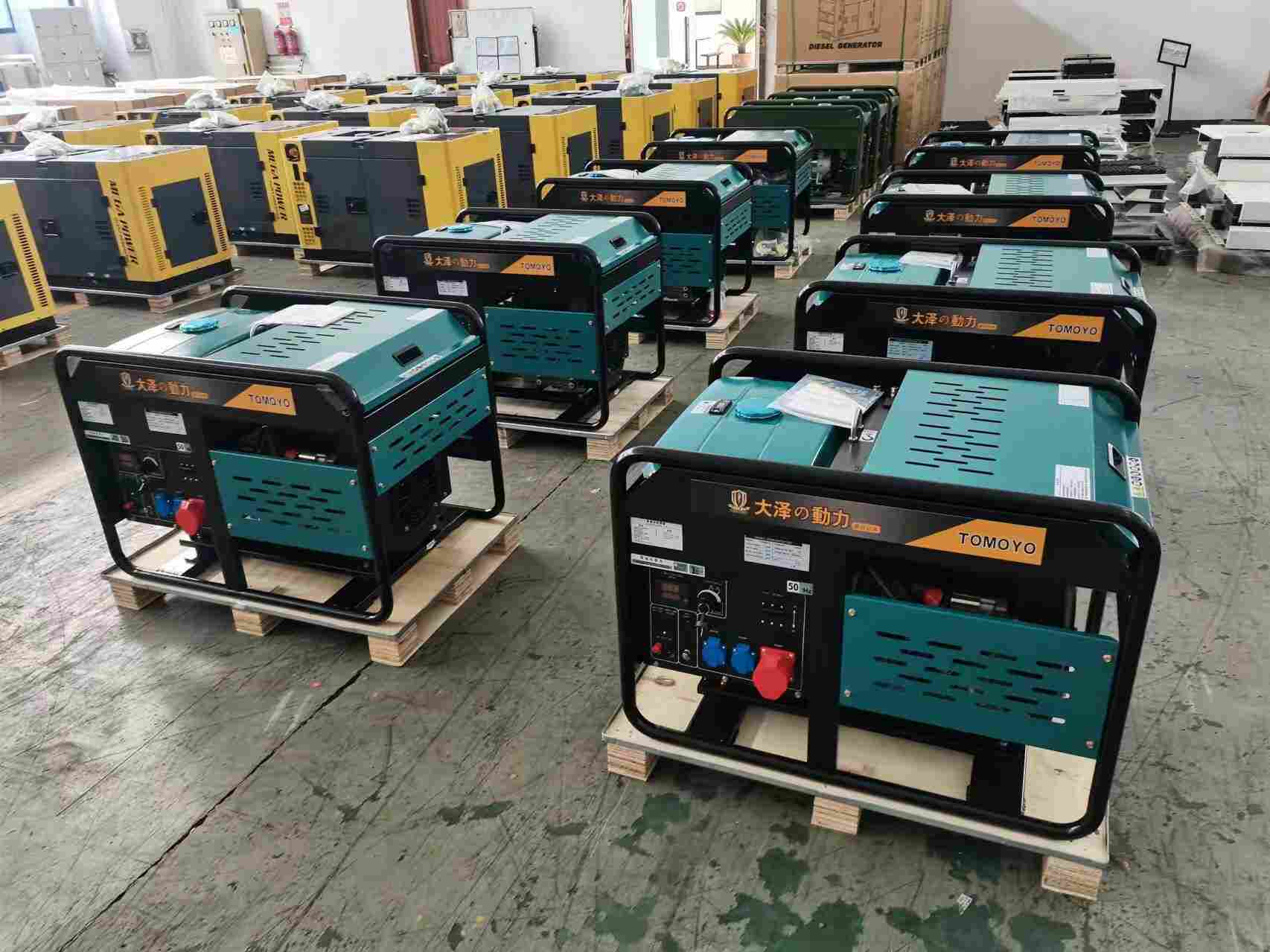 高原12KW小型柴油发电机车载