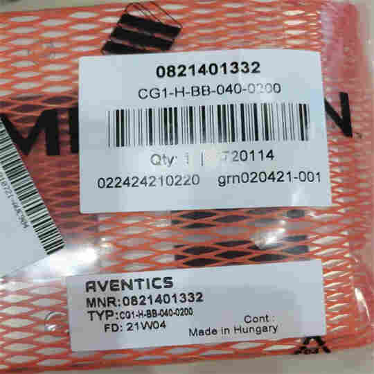 aventics导向气缸技术参数 