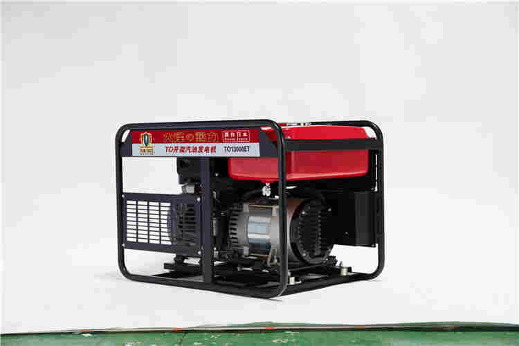 便捷式12KW足功率汽油发电机报价