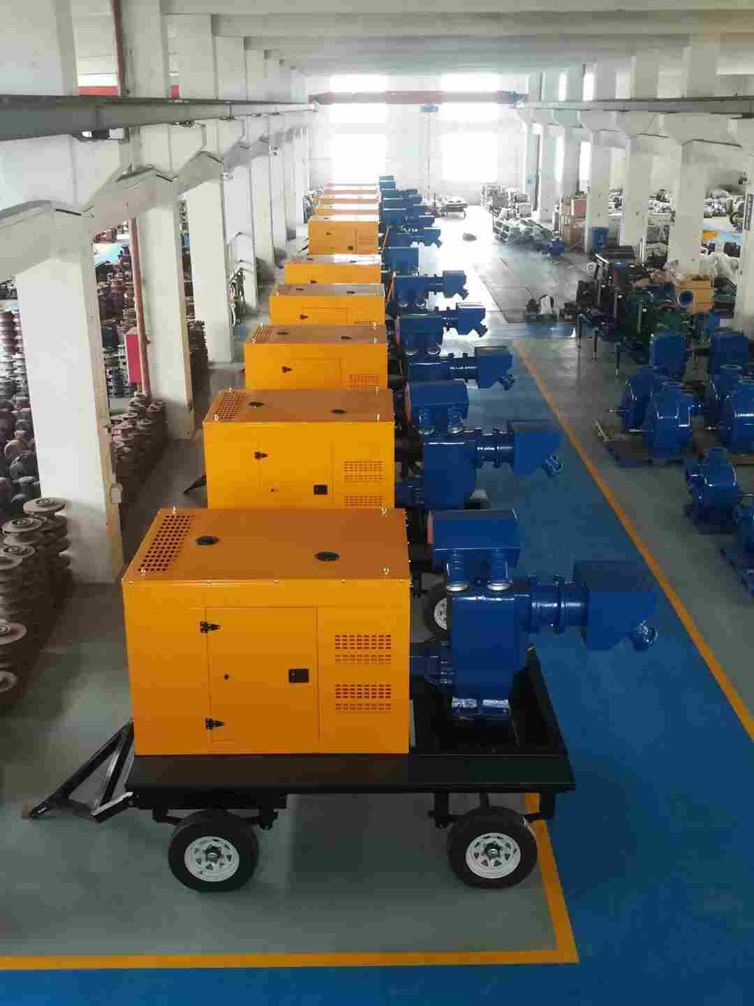 箱体式2500立方柴油水泵应急