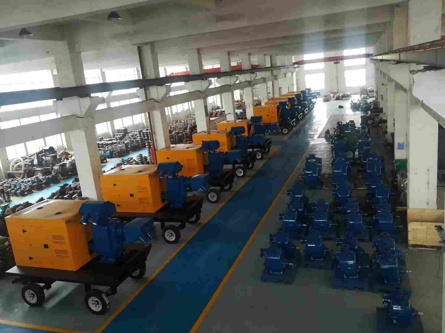 移动式3000立方柴油水泵大泽动力