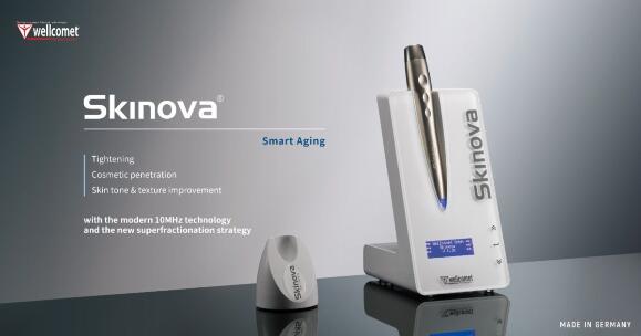 德国新款SKINOVA超声波家用紧致提拉再生导入电子美容仪