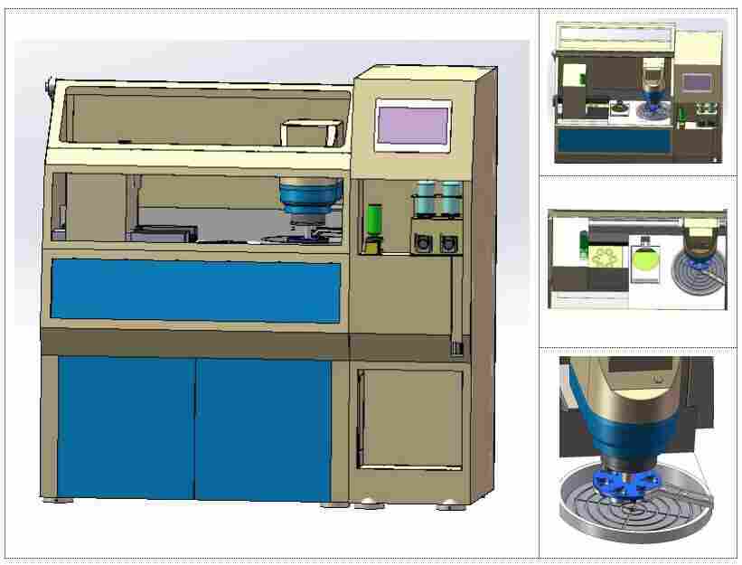 UNIPOL-1210M型全自动金相磨抛系统