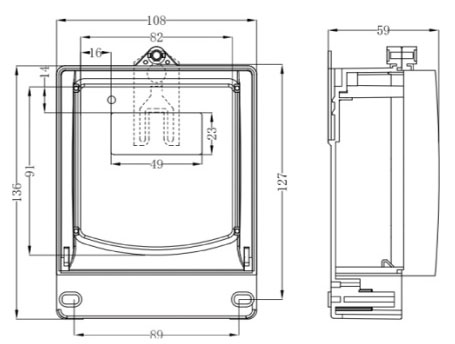 DDS型单相液晶电子表