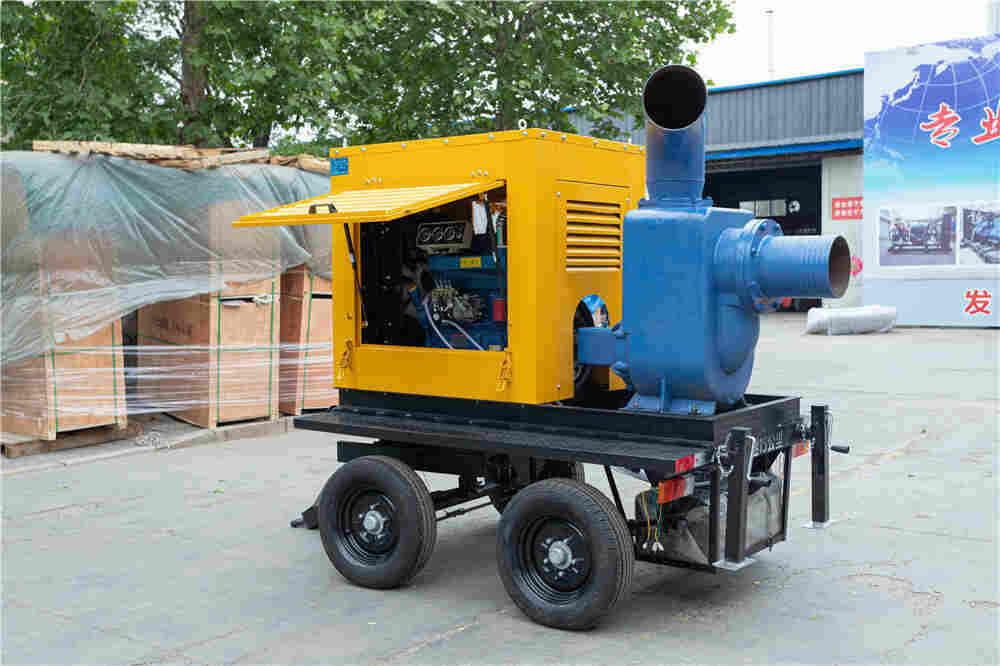 城市抗洪800立方柴油水泵应急