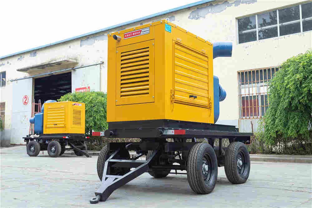 城市抗洪800立方柴油水泵应急