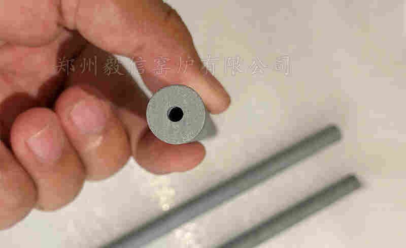 600毫米長(zhǎng)玻璃窯池4孔二硅化鉬鼓泡管高純抗腐蝕