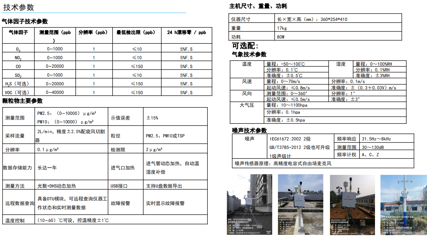 和诚标准型空气微站