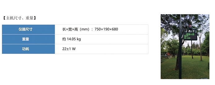 环境噪声自动监测LED一体化