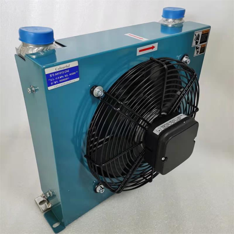 铁岭市银州区风冷式油冷却器DEK-4-01打包机冷却器