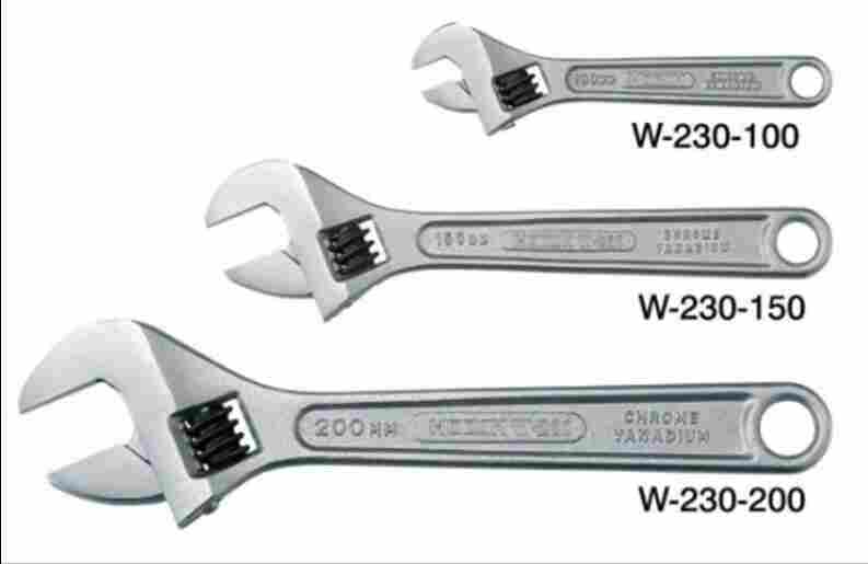 日本 HOZAN 宝三 W-230-100/150/200/250 活动扳手