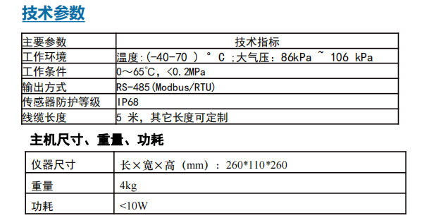 微型水质在线监测站
