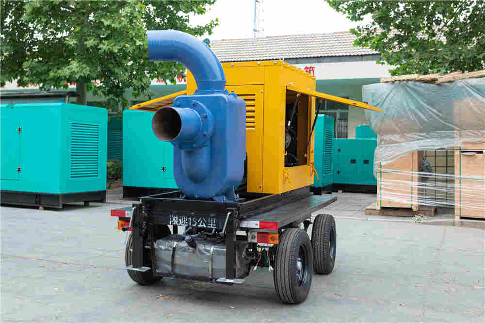 防洪500立方抽排水泵车大泽动力