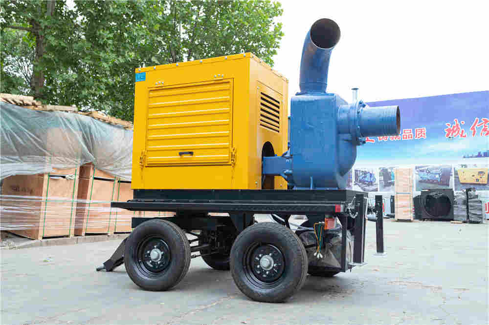 防洪500立方抽排水泵车大泽动力