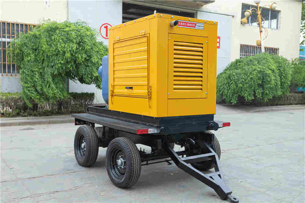 防洪500立方抽排水泵车大泽动力