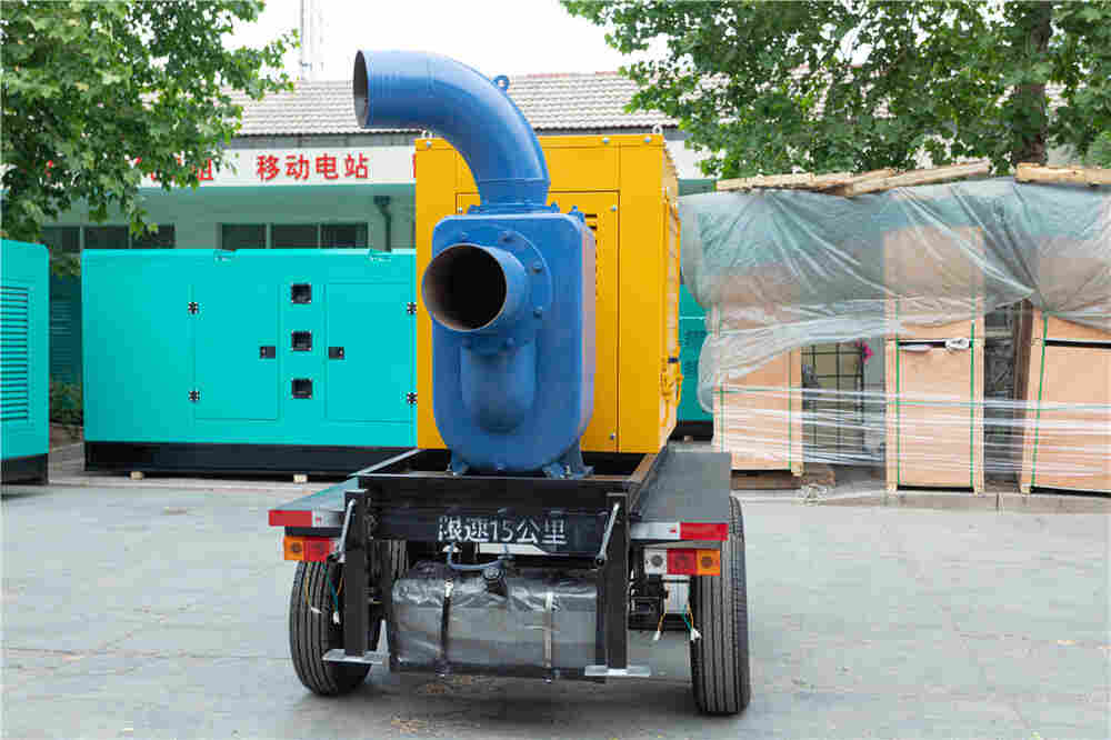 防洪500立方抽排水泵车大泽动力