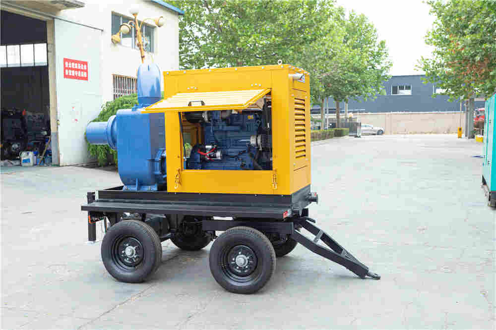 防洪500立方抽排水泵车大泽动力