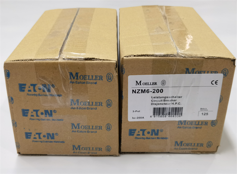 Moeller断路器NZM6-200-200A透明型供应商全/境派送直达2022已更新
