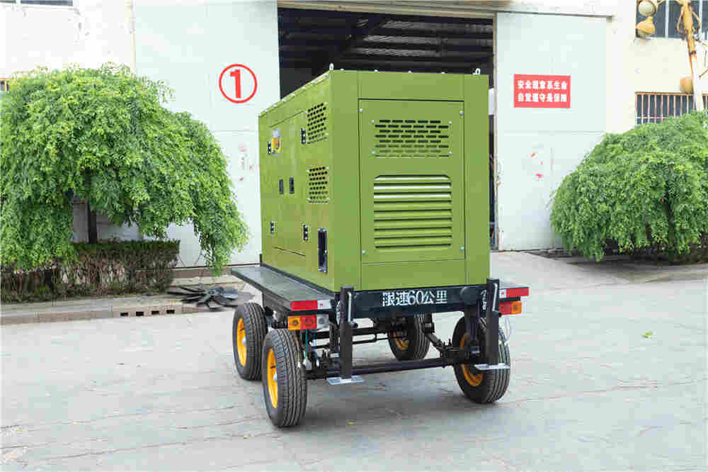 50KW静音柴油发电机三相四线