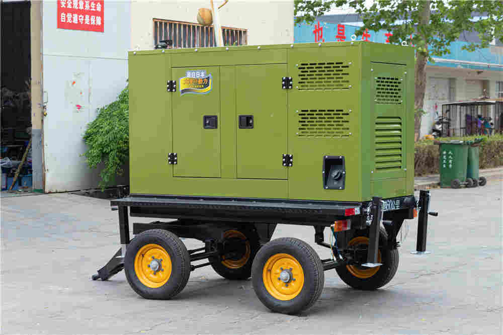 50KW静音柴油发电机三相四线