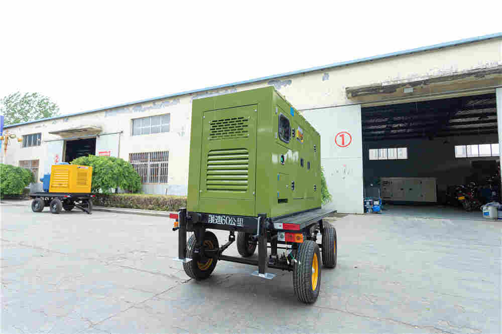 牵引式200KW静音柴油发电机