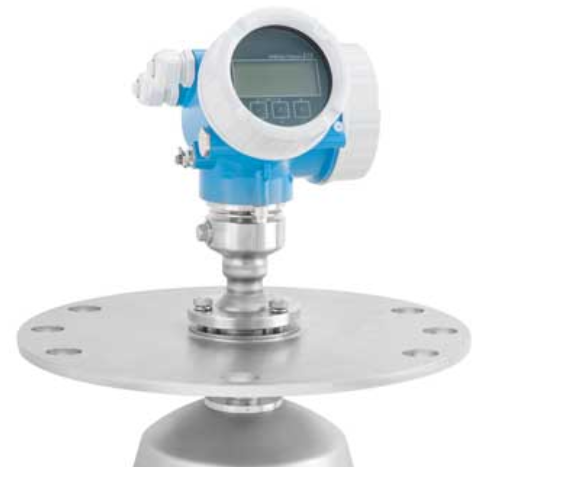 关于E+H雷达料位计的测量条件