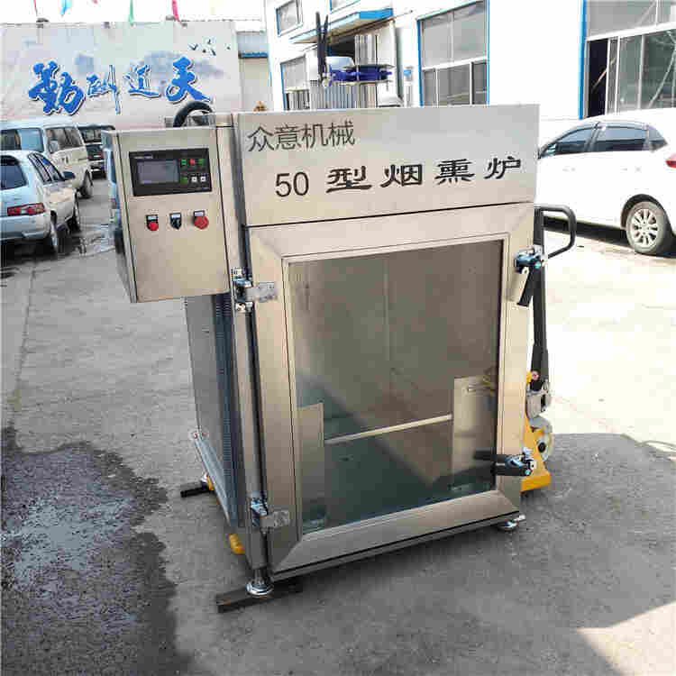 哈尔滨红肠全套加工设备 红肠腊肠烟熏炉