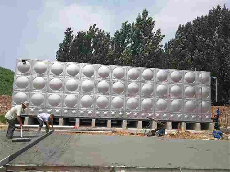 供应不锈钢装配式水箱 山东水箱供水设备生产厂家