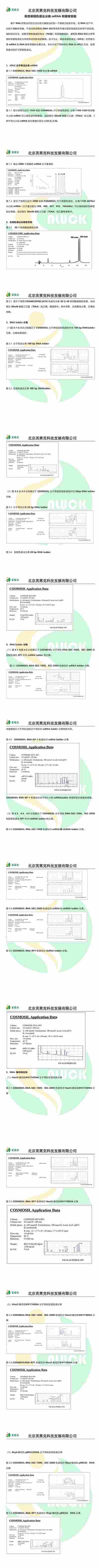 高效液相色谱法分离 mRNA 和寡核苷酸