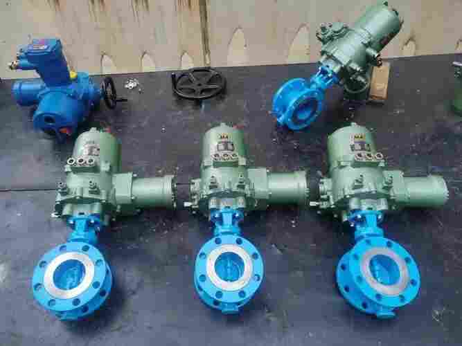 矿用隔爆型电动蝶阀