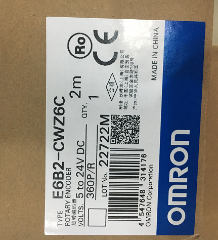 OMRON欧姆龙旋转编码器E6B2-CWZ6C特点说明